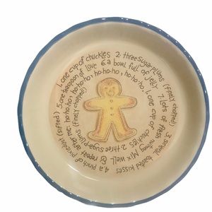 NWOT Beth Yarbrough Gingerbread Baking Dish